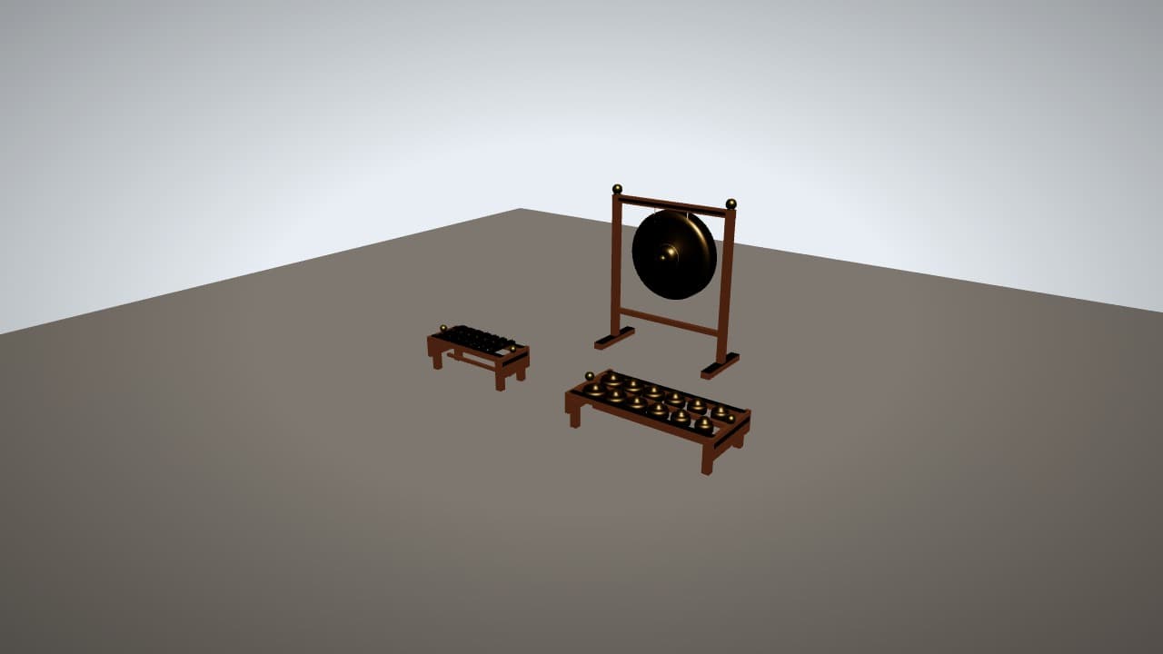 Gamelan — Saron, Bonang, dan Gong