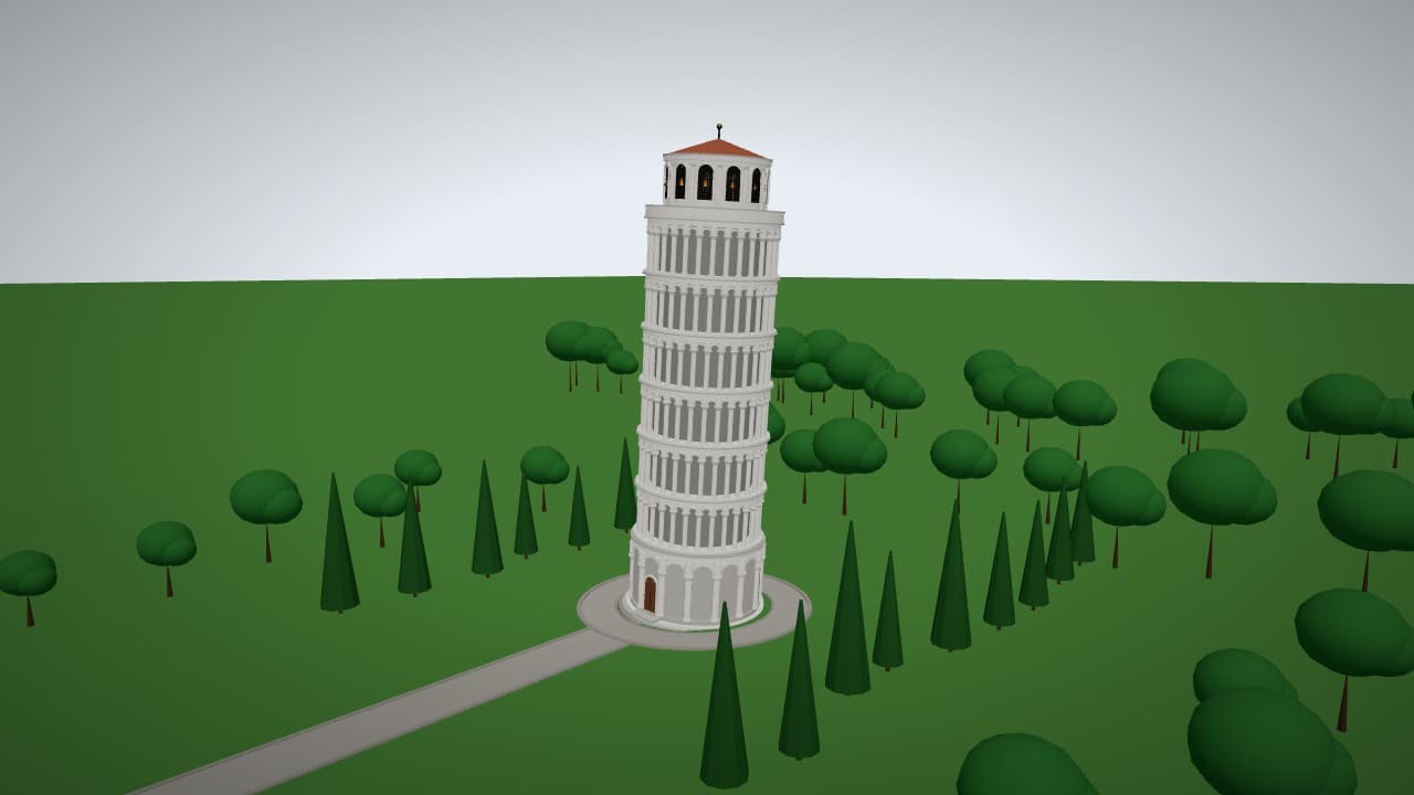 Menara Pisa — Menara Lonceng yang Miring