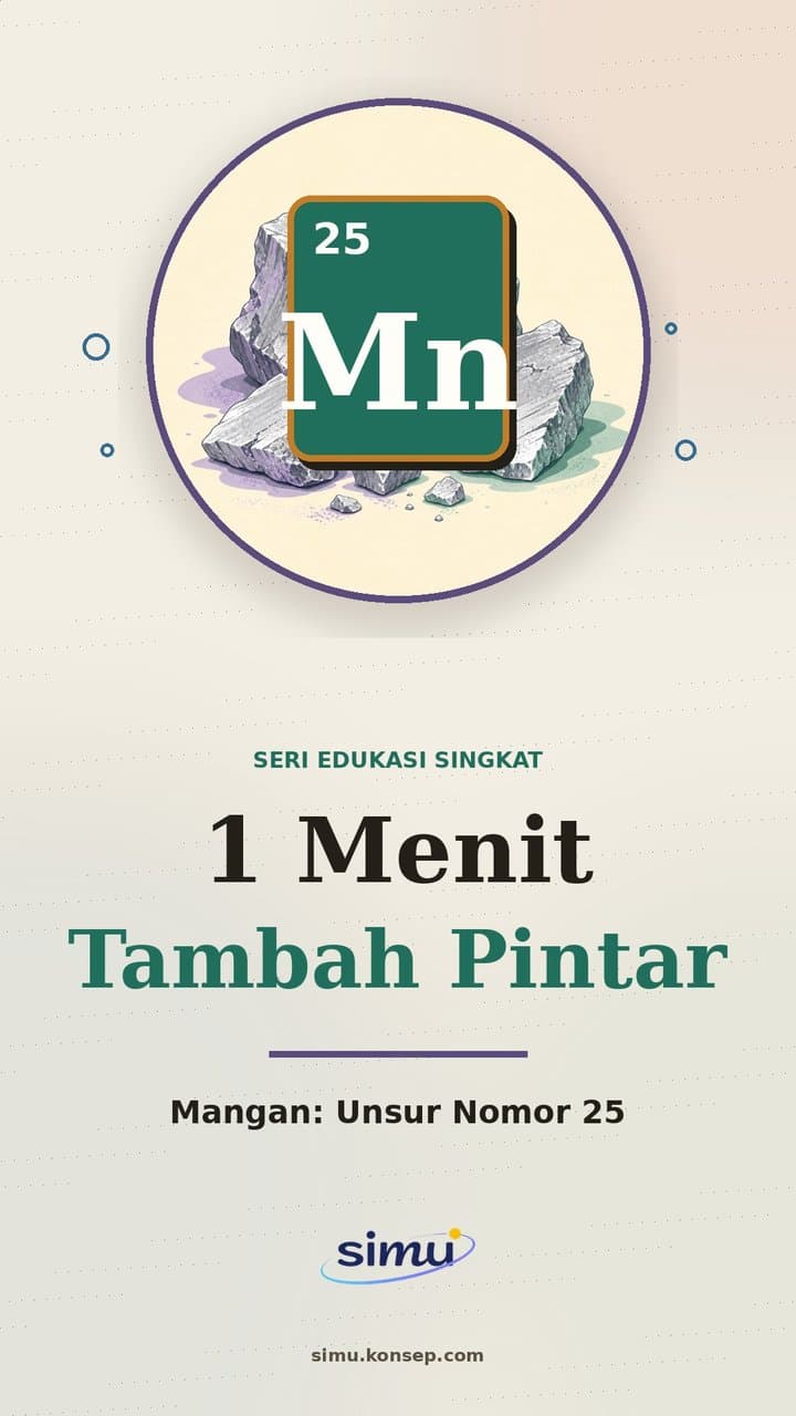 5 Fakta Mangan, Logam yang Diam-Diam Menguatkan Baja