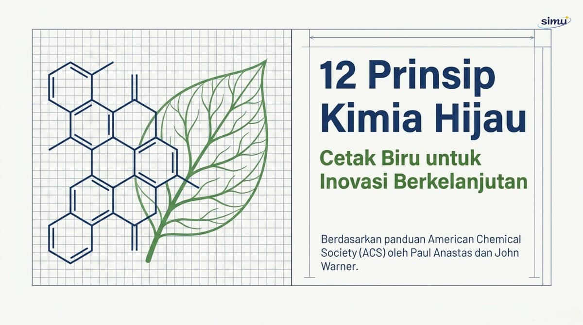 12 Prinsip Kimia Hijau: Cetak Biru untuk Inovasi Berkelanjutan