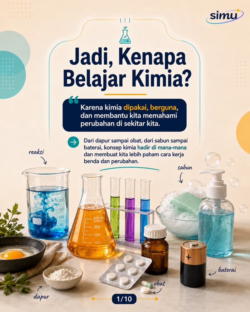 Buat Apa Belajar Kimia?