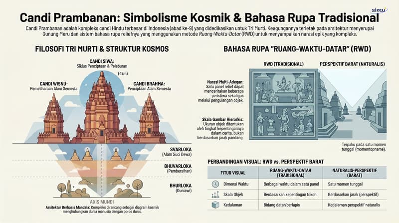 Candi Prambanan: Simbolisme Kosmik Hindu Trimurti