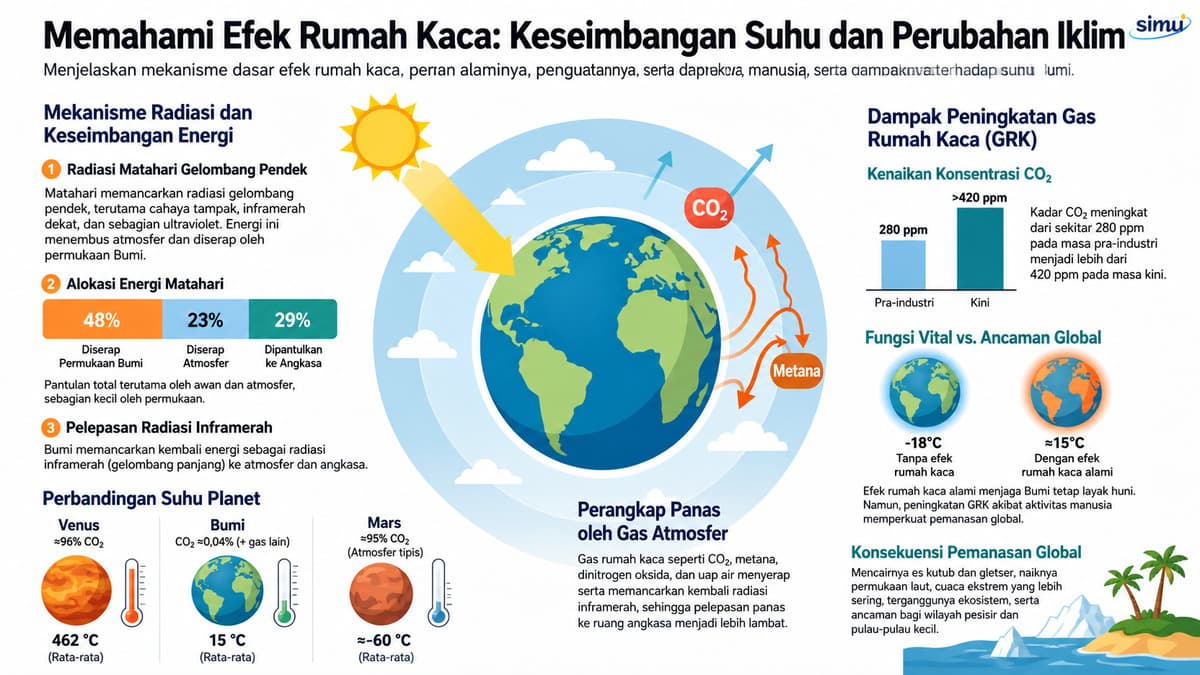 Memahami Efek Rumah Kaca: Keseimbangan Suhu & Perubahan Iklim