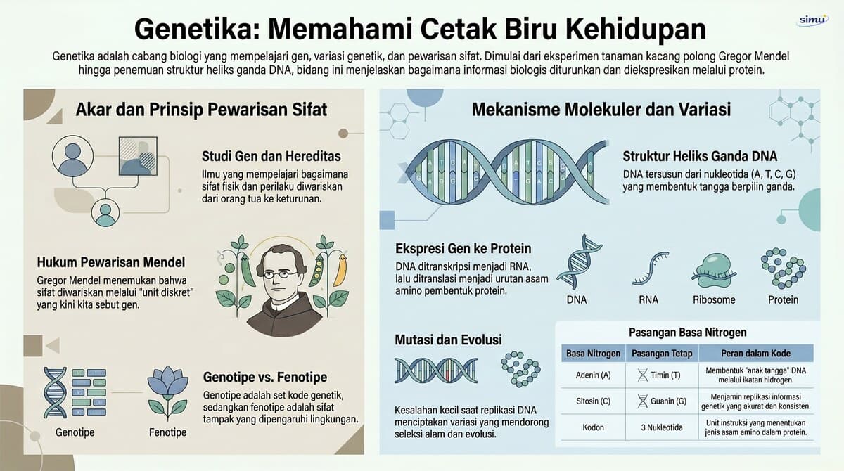 Genetika: Memahami Cetak Biru Kehidupan