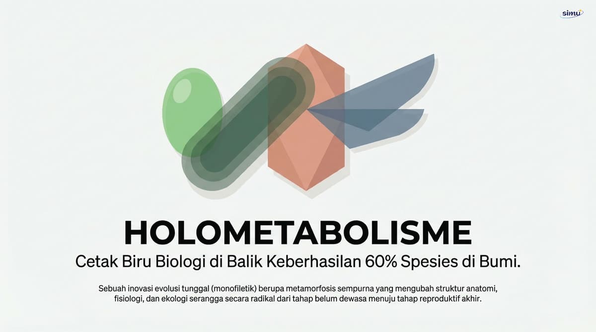 Holometabolisme: Cetak Biru Biologi Keberhasilan Serangga