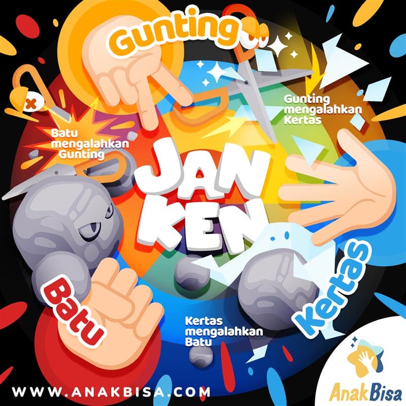 Janken: Permainan Batu, Gunting, Kertas
