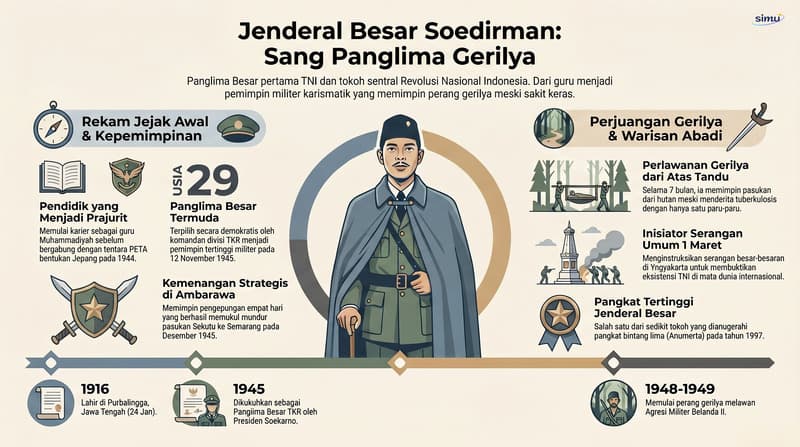 Jenderal Besar Soedirman: Panglima Perang Gerilya
