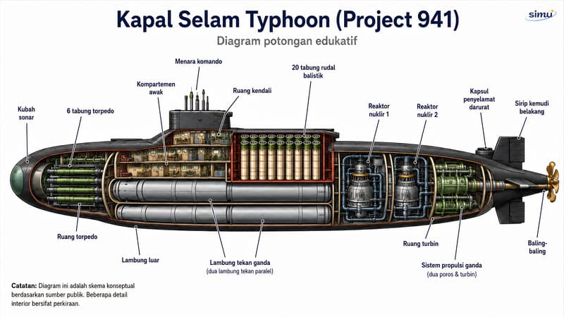Kapal Selam Typhoon (Project 941)