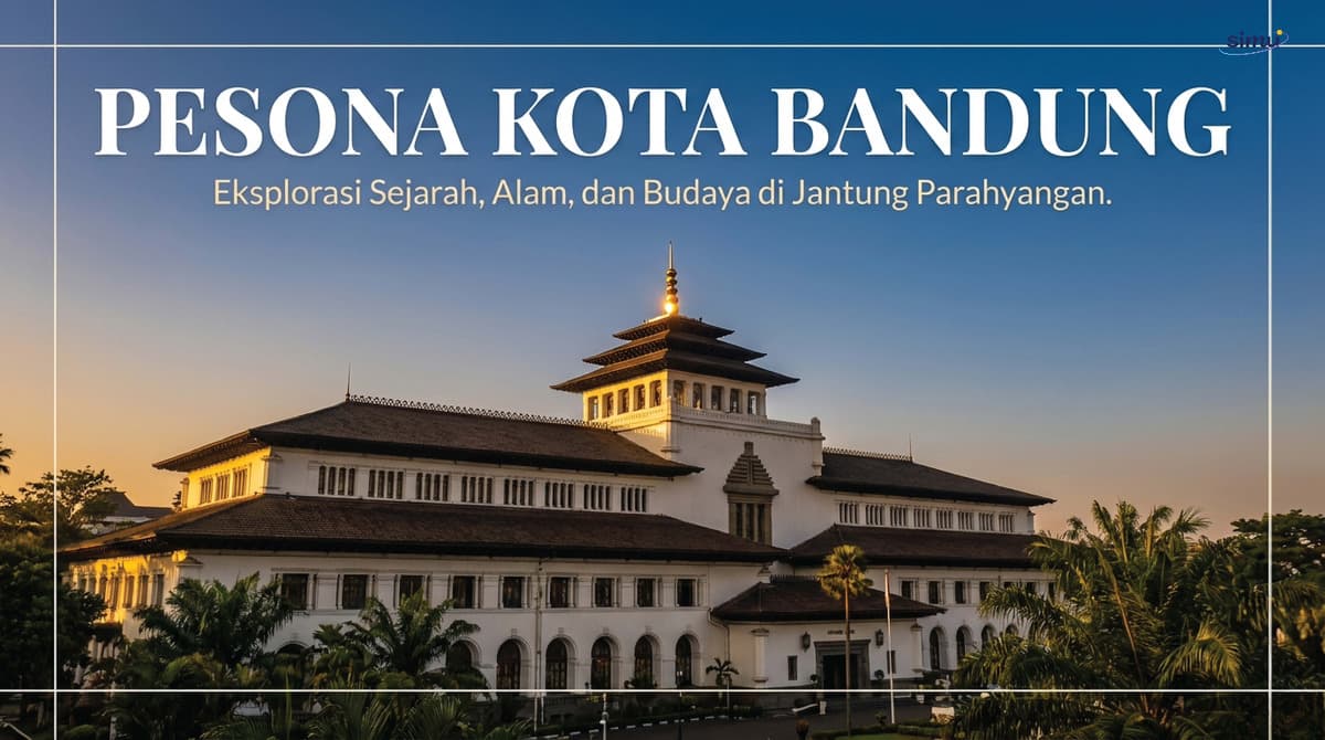 179 Kota Bandung: Elegansi Wilayah, Budaya, dan Kota Kreatif
