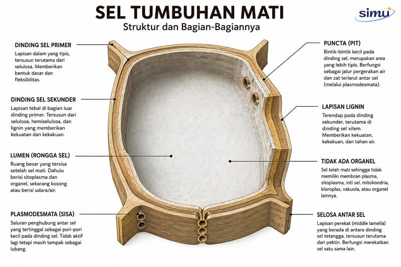 Sel Tumbuhan Mati: Hilangnya Turgor & Degradasi Organel