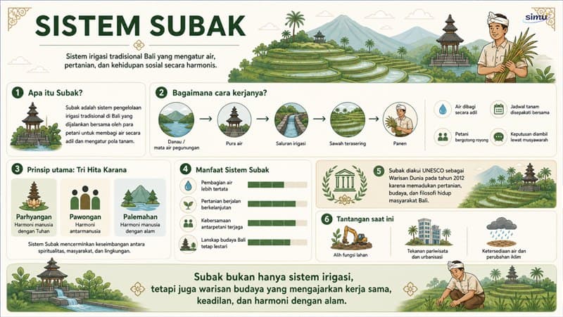 Sistem Subak: Irigasi Tradisional Bali
