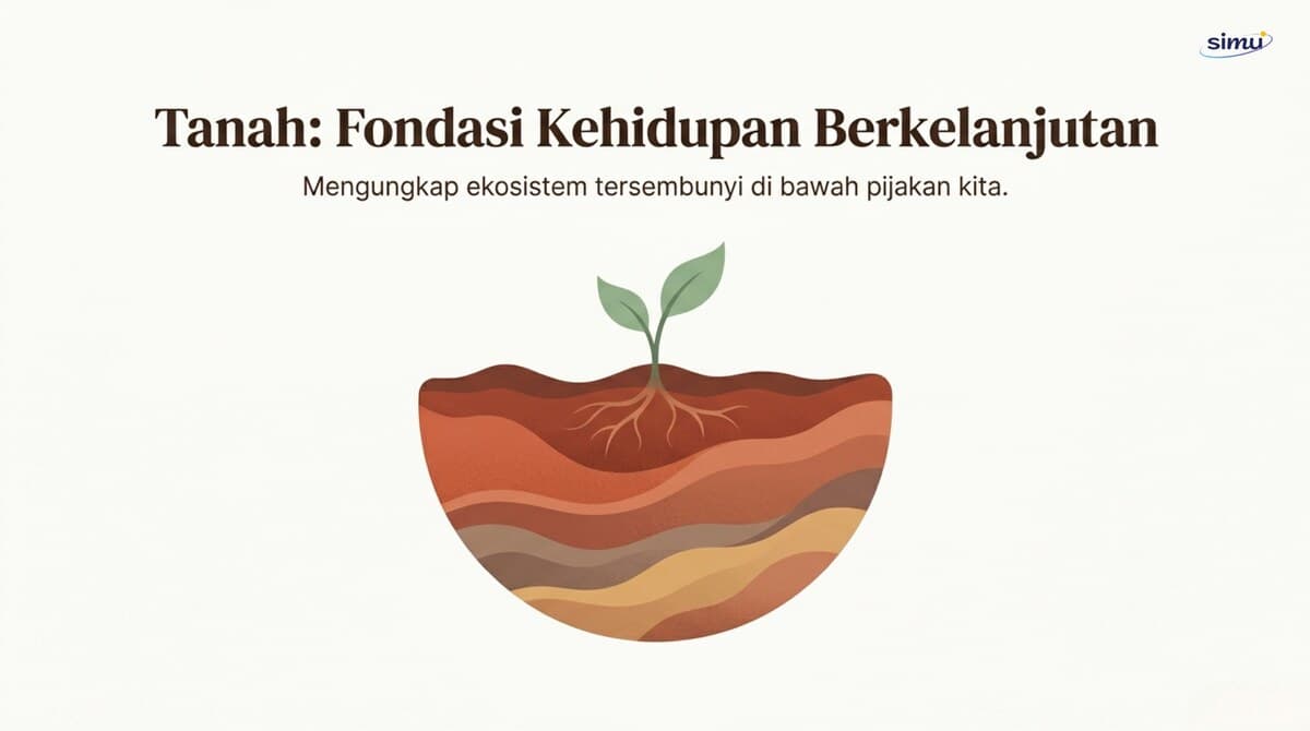 Tanah: Fondasi Kehidupan Berkelanjutan