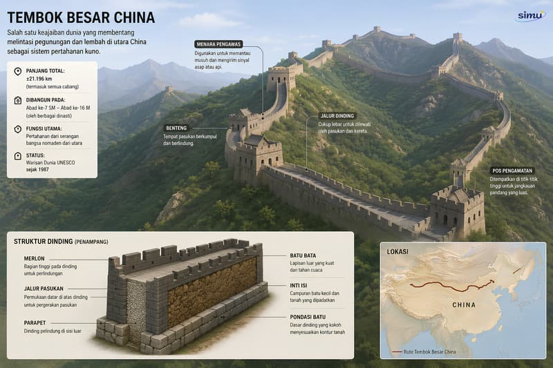 Tembok Besar China (Great Wall of China)