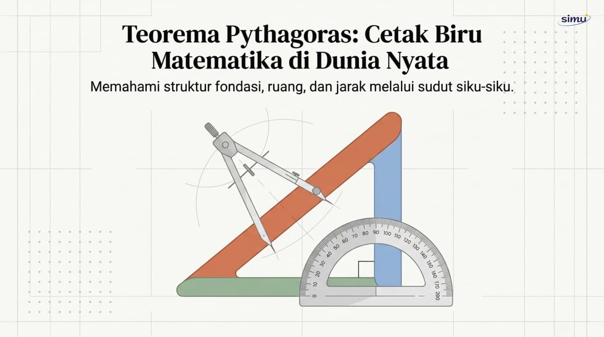 Teorema Pythagoras: Cetak Biru Ruang dan Jarak
