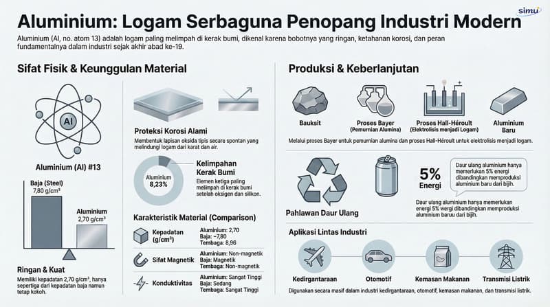 Unsur 013: Aluminium (Al)