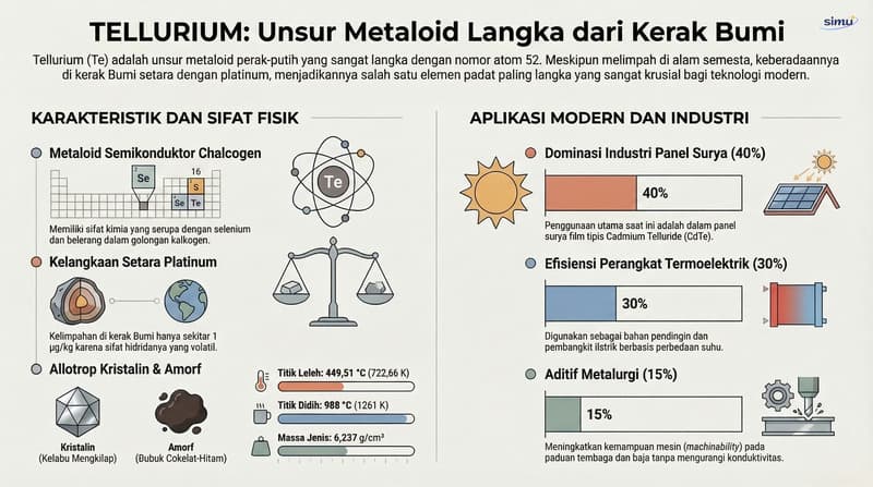 Unsur 052: Telurium (Te)