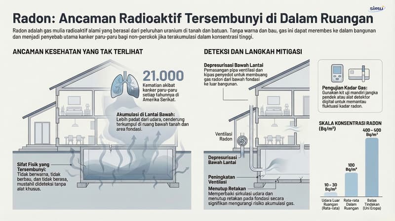 Unsur 086: Radon (Rn)
