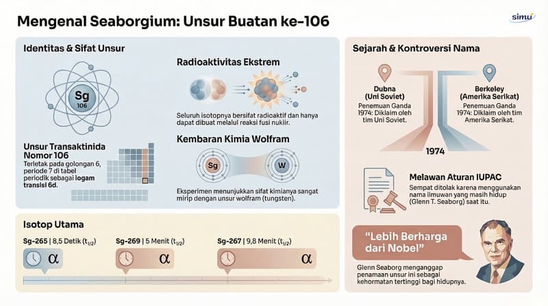 Unsur 106: Seaborgium (Sg)