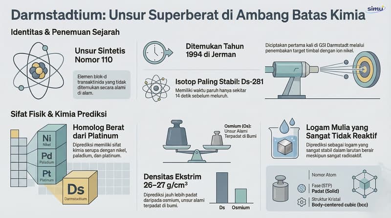 Unsur 110: Darmstadtium (Ds)