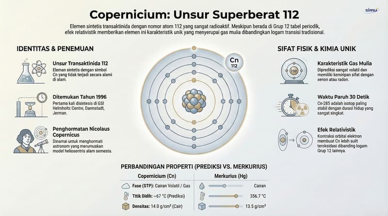 Unsur 112: Kopernisium (Cn)