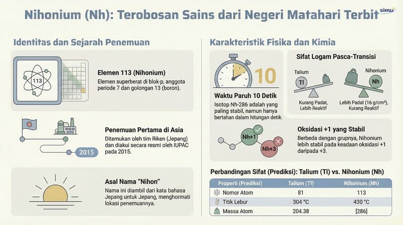 Unsur 113: Nihonium (Nh)