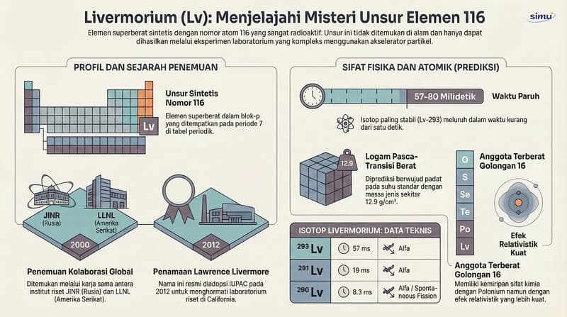 Unsur 116: Livermorium (Lv)