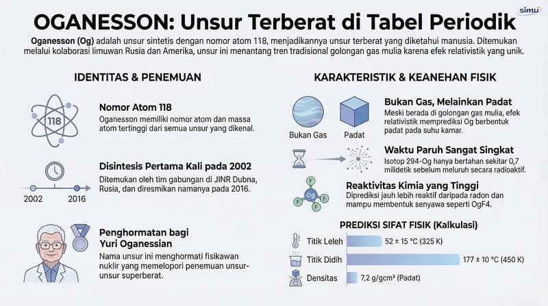 Unsur 118: Oganeson (Og)